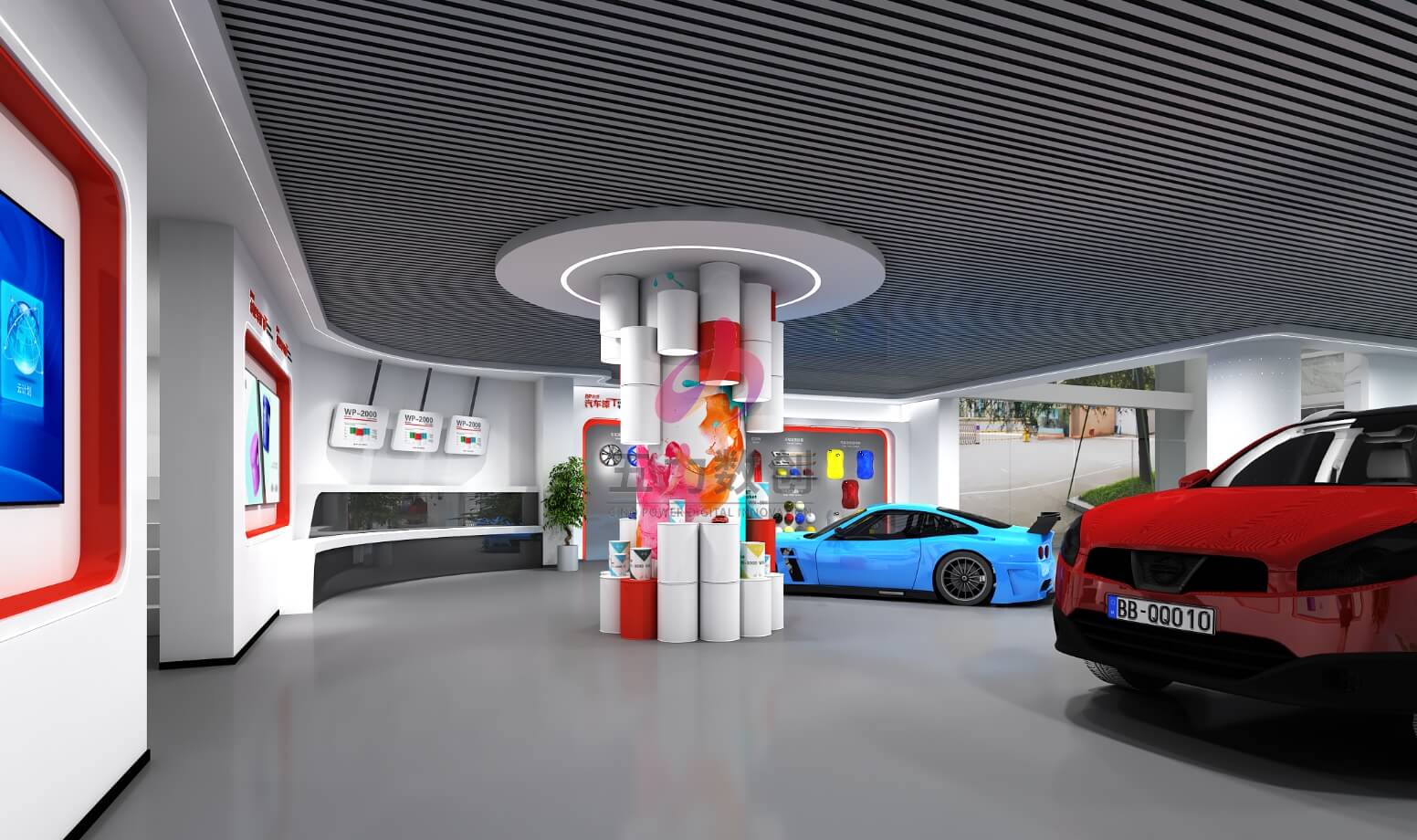 重慶華輝涂料企業(yè)展廳